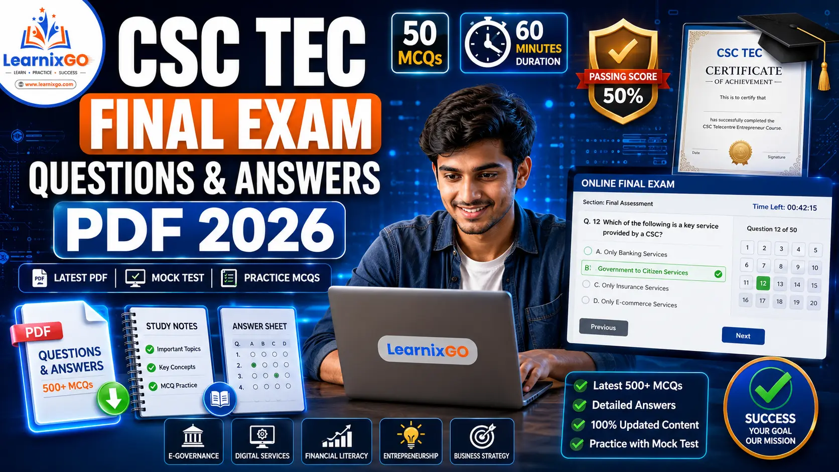 CS TEC FInal Exam Questions answer pdf